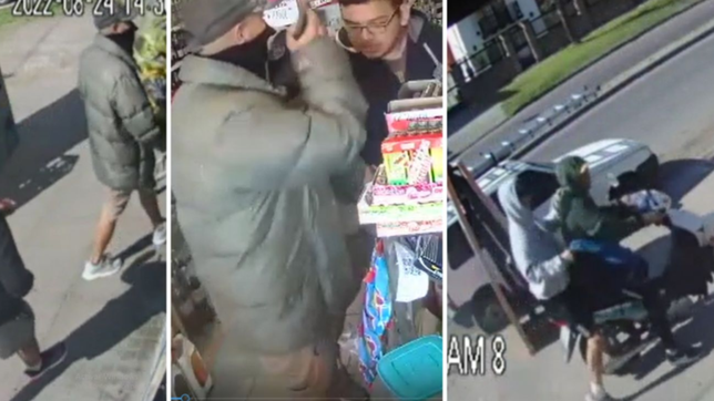 video: violento robo a punta de pistola en un supermercado de la plata