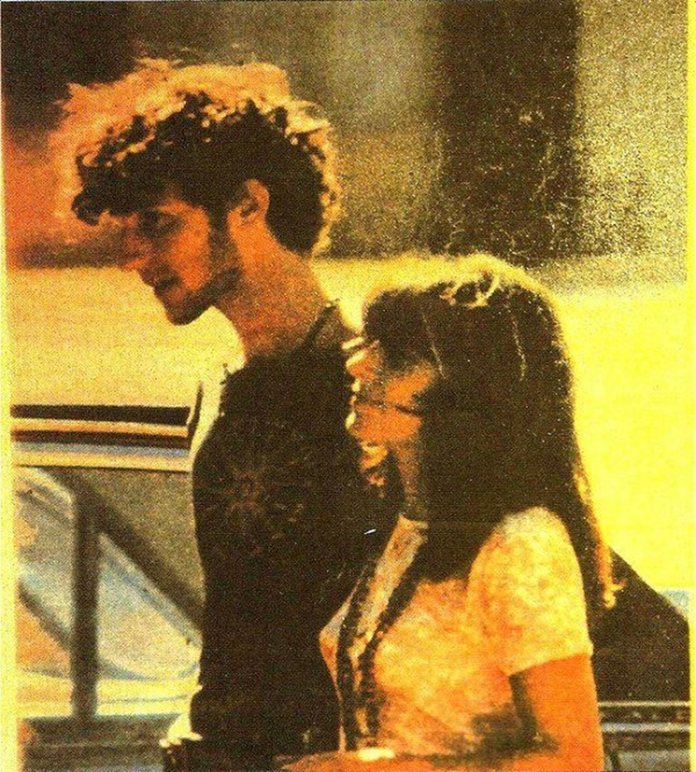 Poli y Skay, tierna juventud.