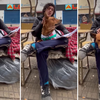 Vive en la calle junto a su perro, busca un alquiler en La Plata que acepte a su mascota y se volvió viral