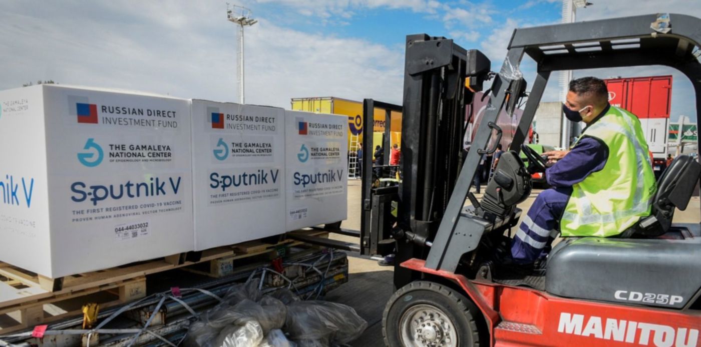 Vuelo vacunas Sputnik V