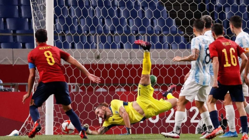 La Selección Sub 23 empató con España y quedó eliminada de los Juegos Olímpicos