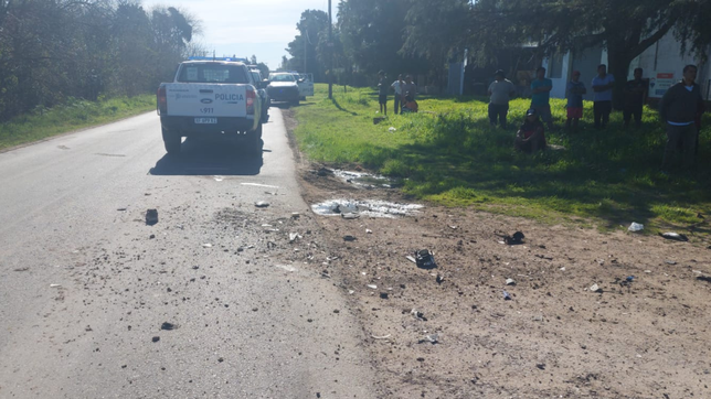 otro motociclista murio tras protagonizar un grave accidente de transito