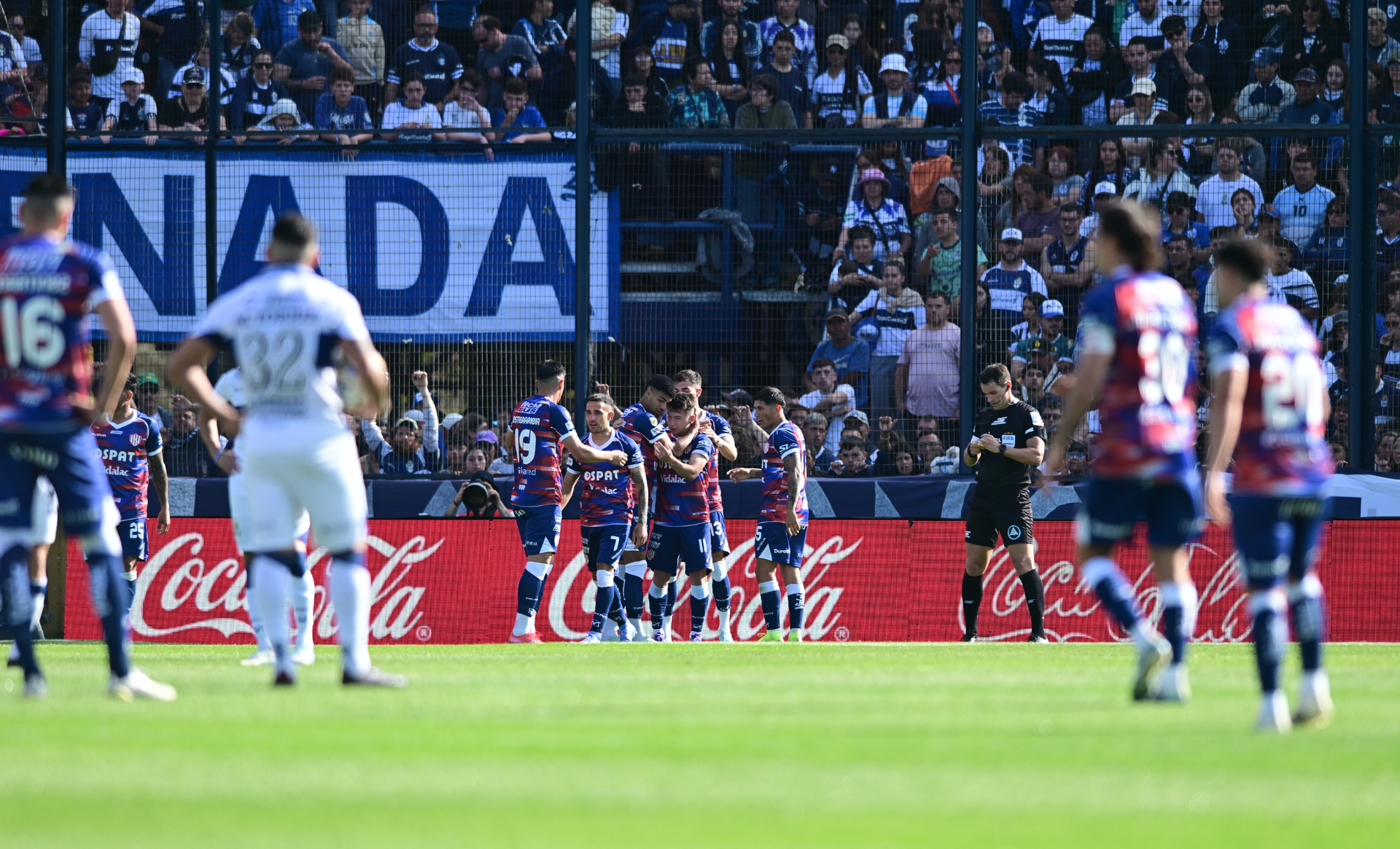 Gimnasia Unión festejo gol derrota