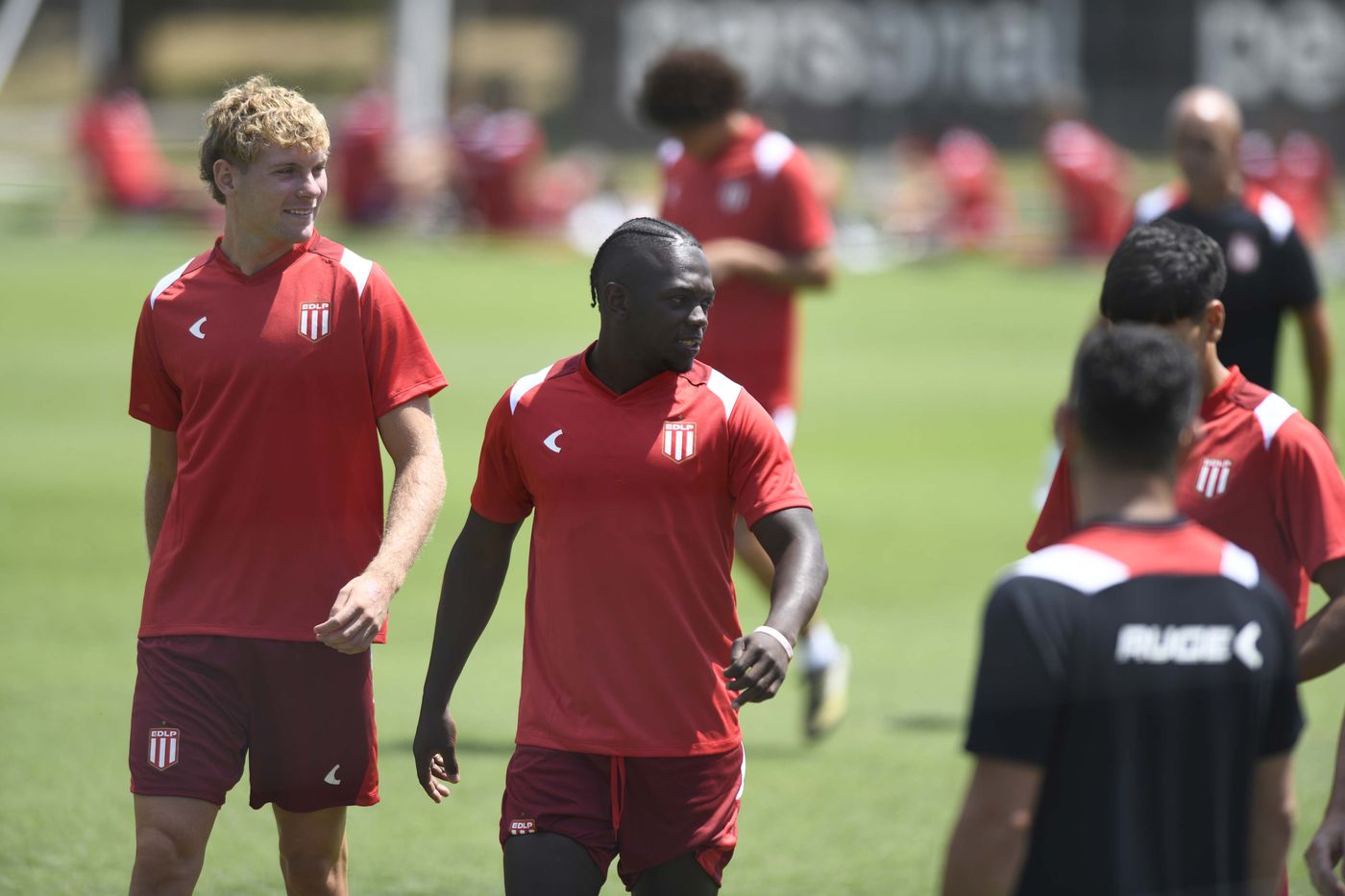 Estudiantes entrenamiento pretemporada Cetré Pierani