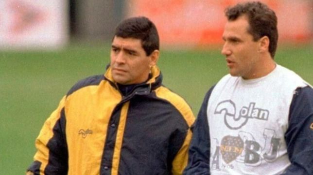 emotivo mensaje del beto marcico a maradona: ?nadie te cuidara mas que la gente de gimnasia