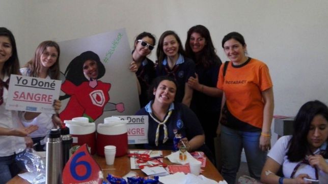 para mantener vivo el legado de una ex alumna, invitan a donar sangre en city bell