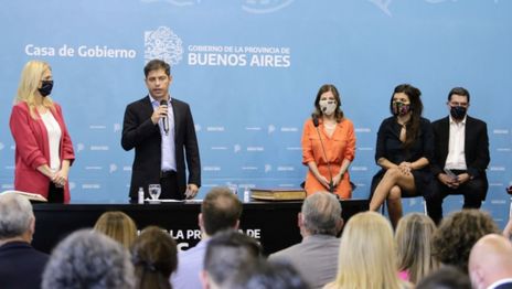 Cambios de gabinete: Axel Kicillof puso en funciones a sus nuevos ministros