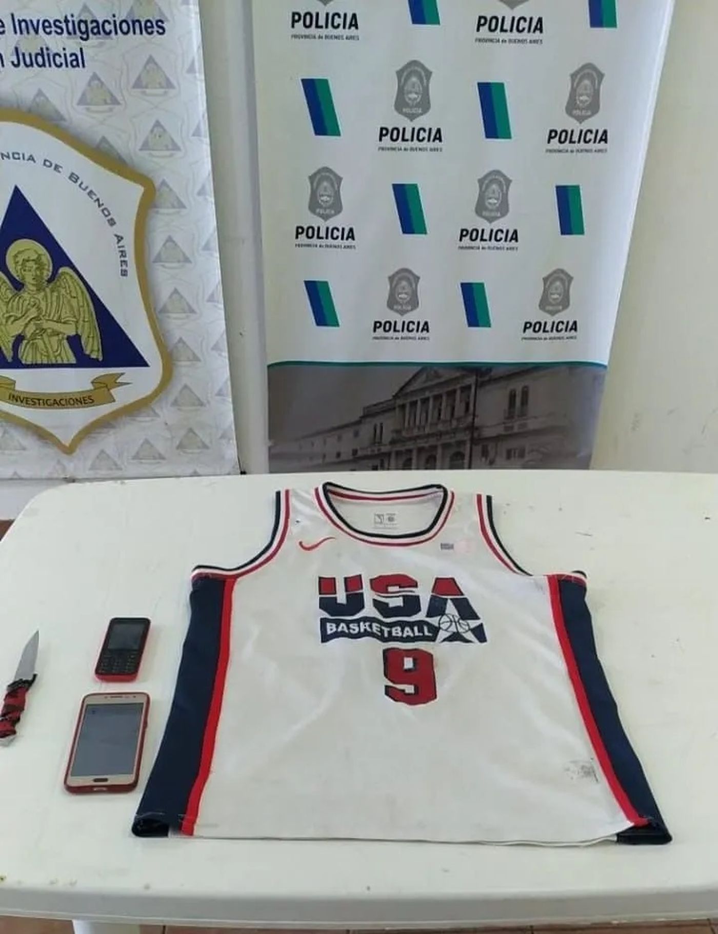 La ropa que vestía el detenido por el crimen en 7 y 50.