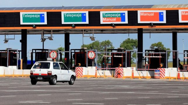 liberaron los peajes de la autopista la plata - buenos aires