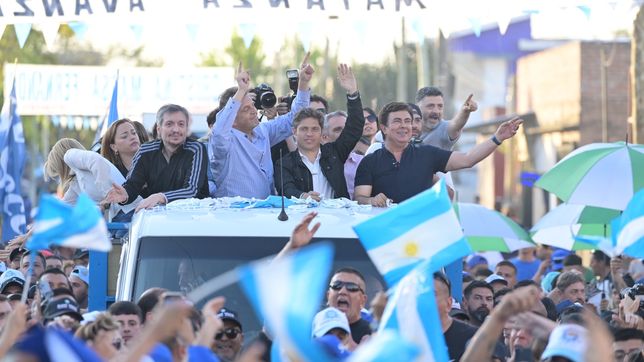 massa cerro la caravana peronista con un mensaje para los pibes argentinos