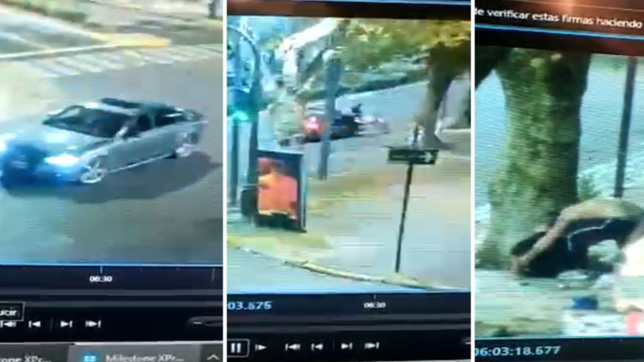 video: asi fue el estremecedor ataque en diagonal 74 por una pelea a la salida de hogans