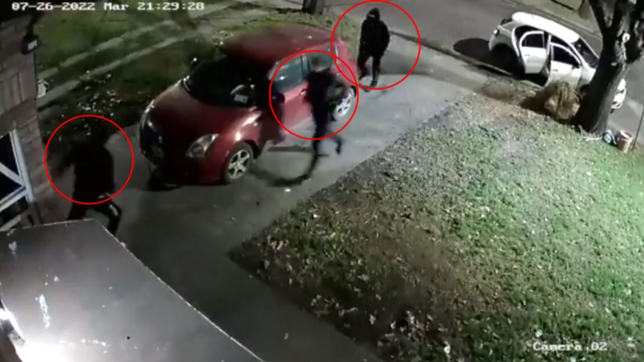 video: por un instante y una rapida reaccion, un hombre frustro una entradera en la plata