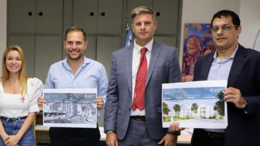 Se firmó el inicio de obra del Procrear II en Córdoba