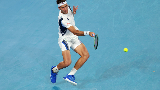 etcheverry batallo hasta el final pero quedo eliminado ante un top ten en el abierto de australia