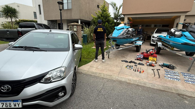 cayeron ladrones que operaban desde countries a la vera de la autopista y llevaban una vida de lujos