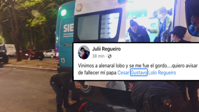 vinimos a alentar y se me fue el gordo, el dolor de la hija del hincha de lobo muerto