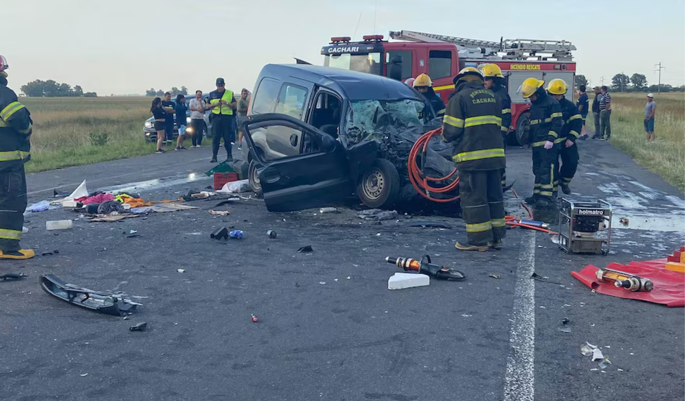Accidente fatal en Las Flores