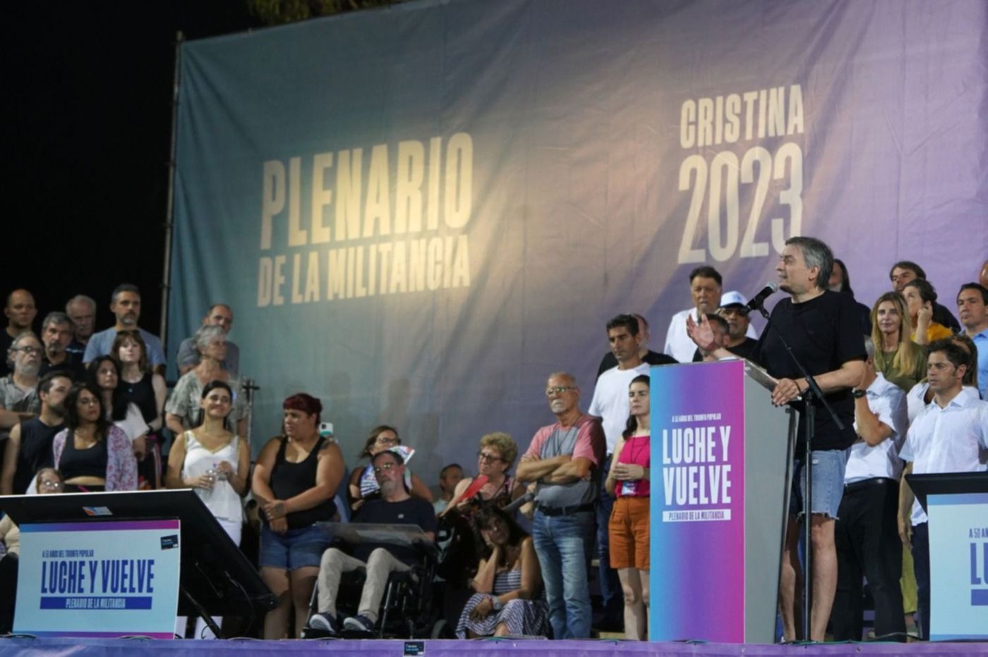 Plenario Luche y Vuelve  Máximo Kirchner