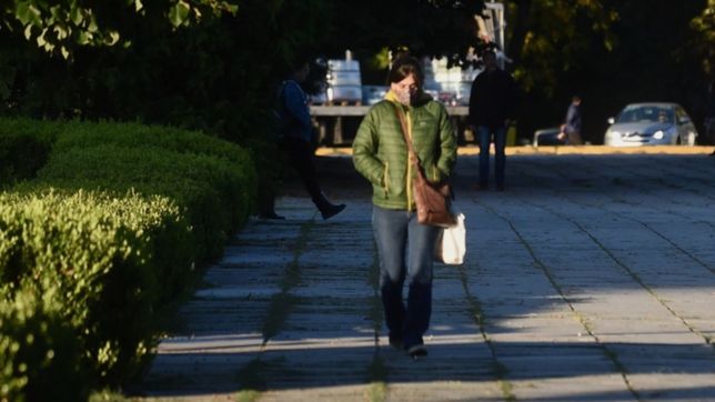 miercoles con frio, algunas nubes y viento norte que empieza a hacer subir la temperatura