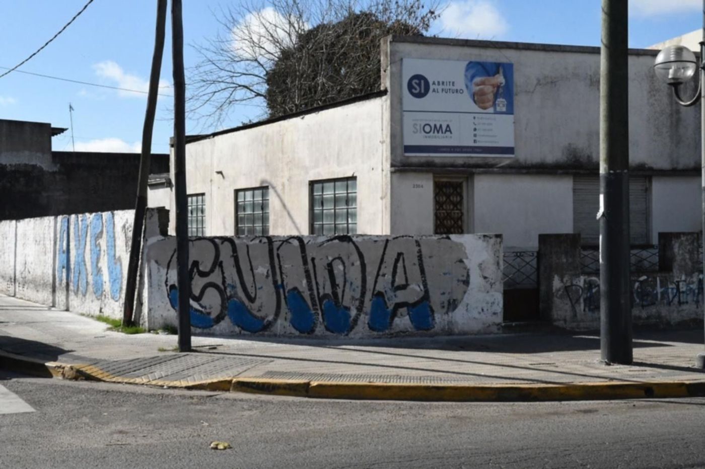 Pintadas de Axel te cuida