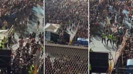 estampida, corridas y trompadas en la previa de los fundamentalistas del aire acondicionado en la plata estampida, corridas y trompadas en la previa de los fundamentalistas del aire acondicionado en la plata