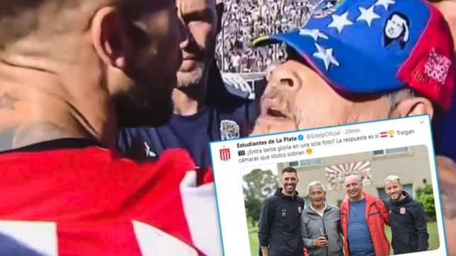 el polemico tuit de estudiantes en medio de la pelea entre maradona y la gata