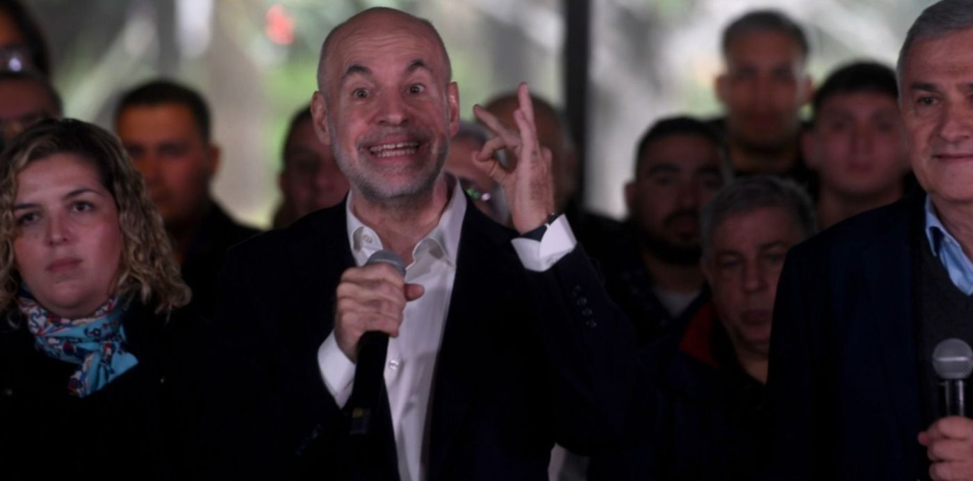 Horacio Rodríguez Larreta y Gerardo Morales