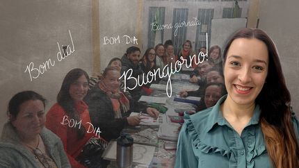 De chica le costaba leer, se sobrepuso y hoy dirige un destacado curso de italiano y portugués en La Plata