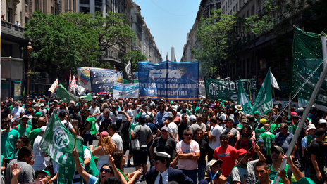ATE va al paro este jueves y sale a la calle con protestas en varias ciudades del país