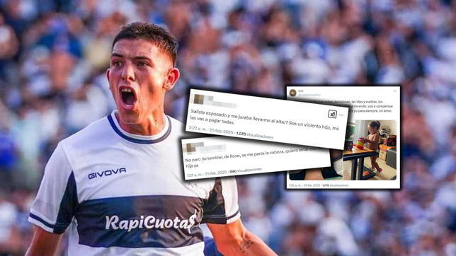 los mensajes de la pareja de alan sosa tras la detencion del futbolista