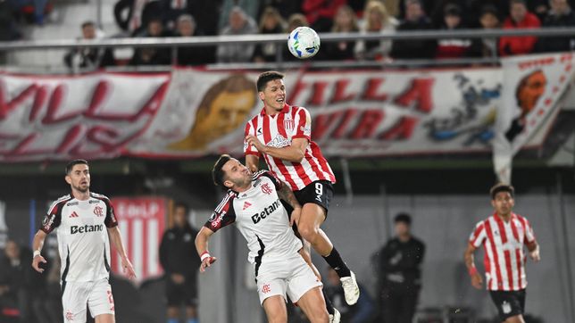 guido carrillo saco pecho a pesar de la eliminacion de estudiantes y destaco estar a la altura del escudo