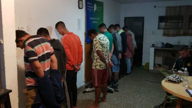 persecucion y tiroteo en la plata: cayeron tras cometer diez entraderas en la ciudad