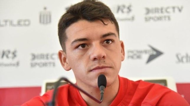 garcia volvio a entrenar con el plantel de estudiantes tras ser procesado por abuso sexual