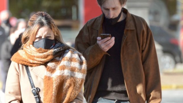 viernes helado en la previa de un fin de semana de mucho frio en la plata