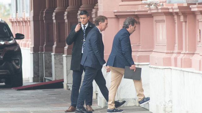 el gobierno se reunio con santilli y ritondo para relanzar la campana