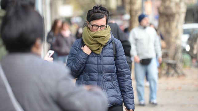 volvio el frio a la plata y anticipan temperaturas bajo cero para este fin de semana