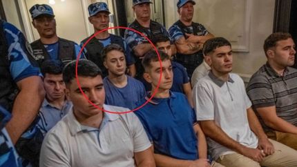 Confirman que había sangre en la zapatilla derecha de Máximo Thomsen
