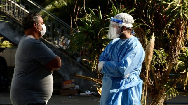 la plata sumo 2.028 contagios de coronavirus con mas del 62% de positividad