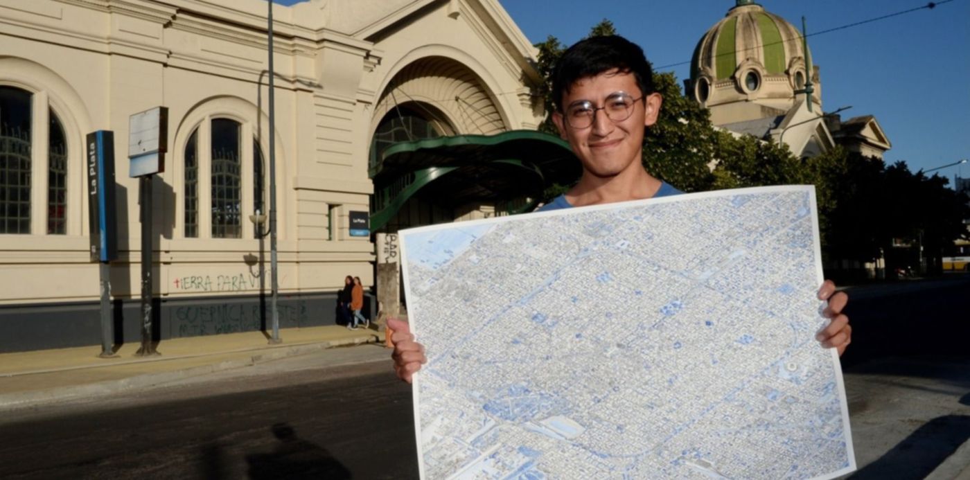 mapa de La Pata a mano alzada Abraham Gómez