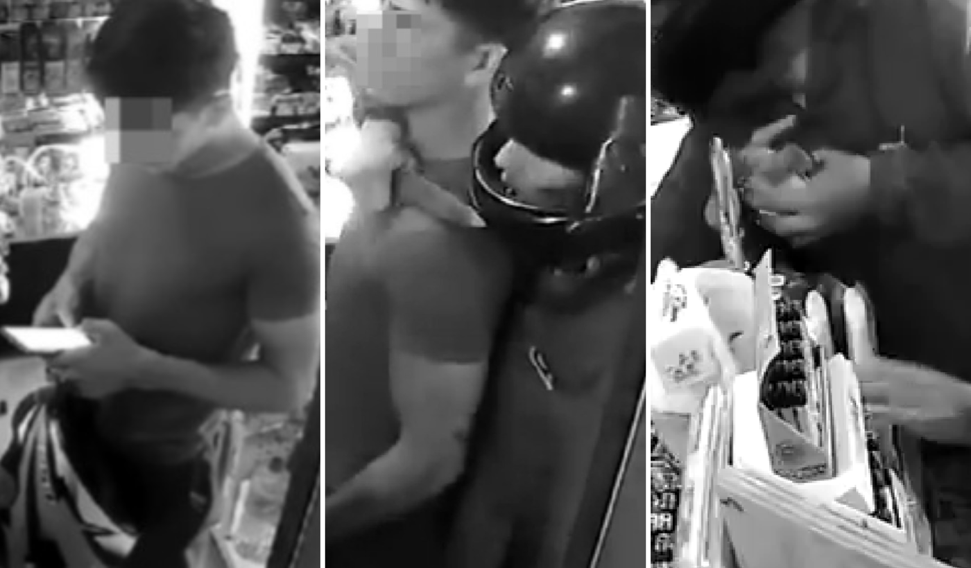 asalto motochorros en 13 y 33