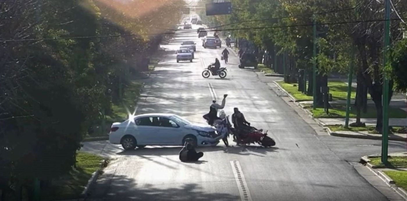 choque de motos en Ensenada