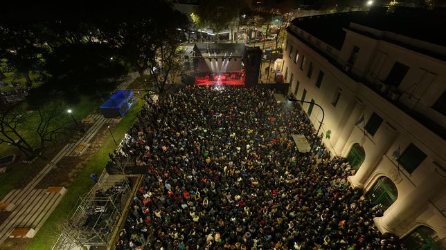 asi se vivio la fiesta de reinauguracion de plaza rocha