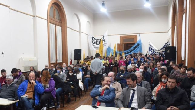 el consejo superior de la unlp sesiono por primera vez en el ano y de forma presencial
