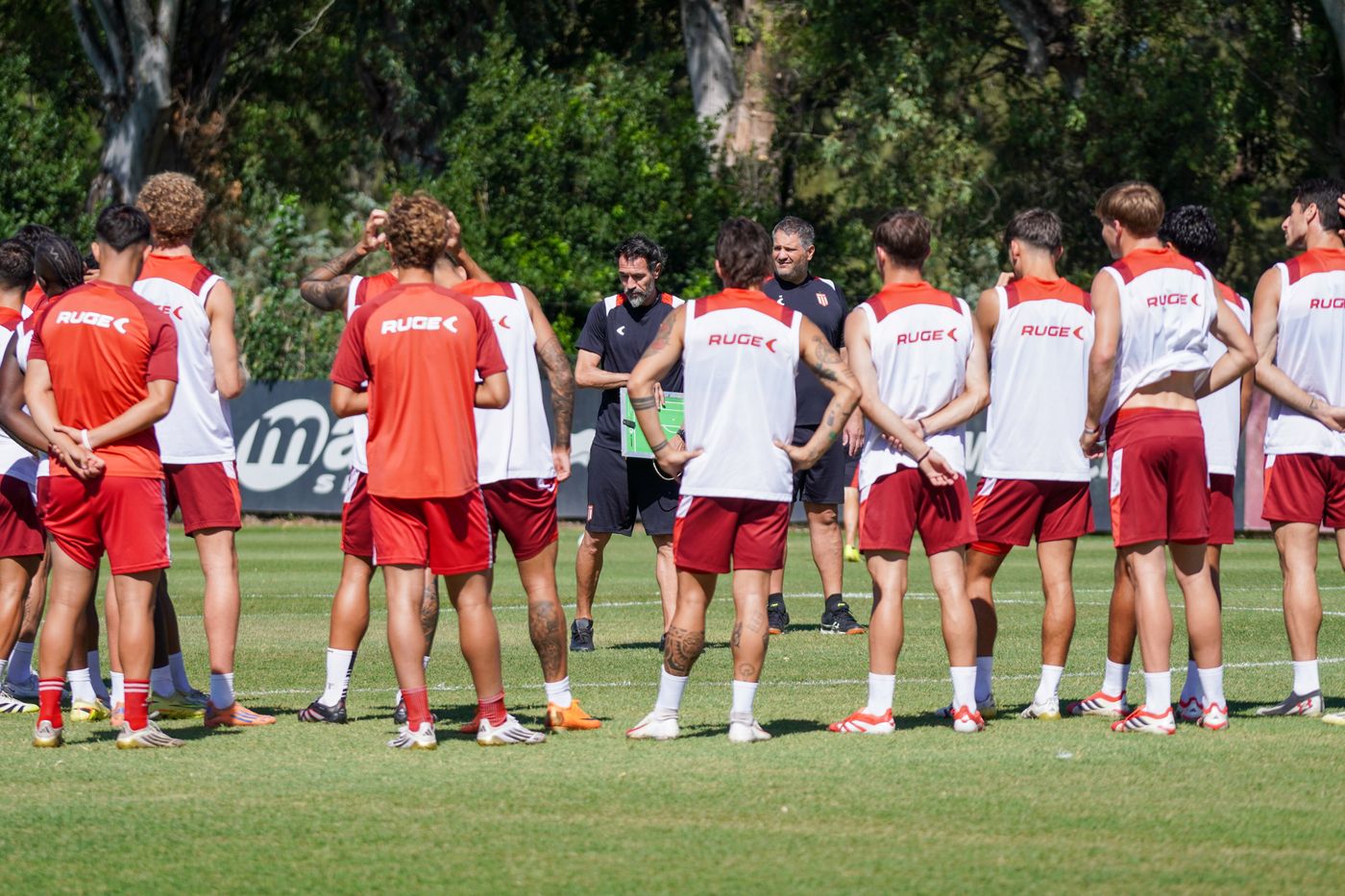 Domínguez entrenamiento