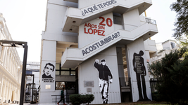 la unlp renovo el mural de julio lopez a 20 anos de su segunda desaparicion