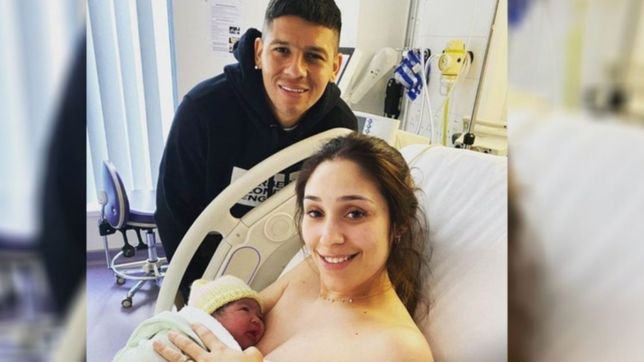 el emotivo saludo de estudiantes a marcos rojo por el nacimiento de su tercera hija