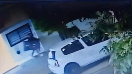 saquearon una casa de la plata y quedaron filmados
