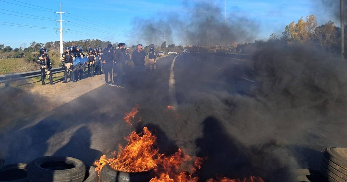 Liberaron el corte en la Autopista La Plata-Buenos Aires y se normaliza ...