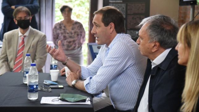 garro se reunio con empresarios del turismo para potenciar a la plata como destino