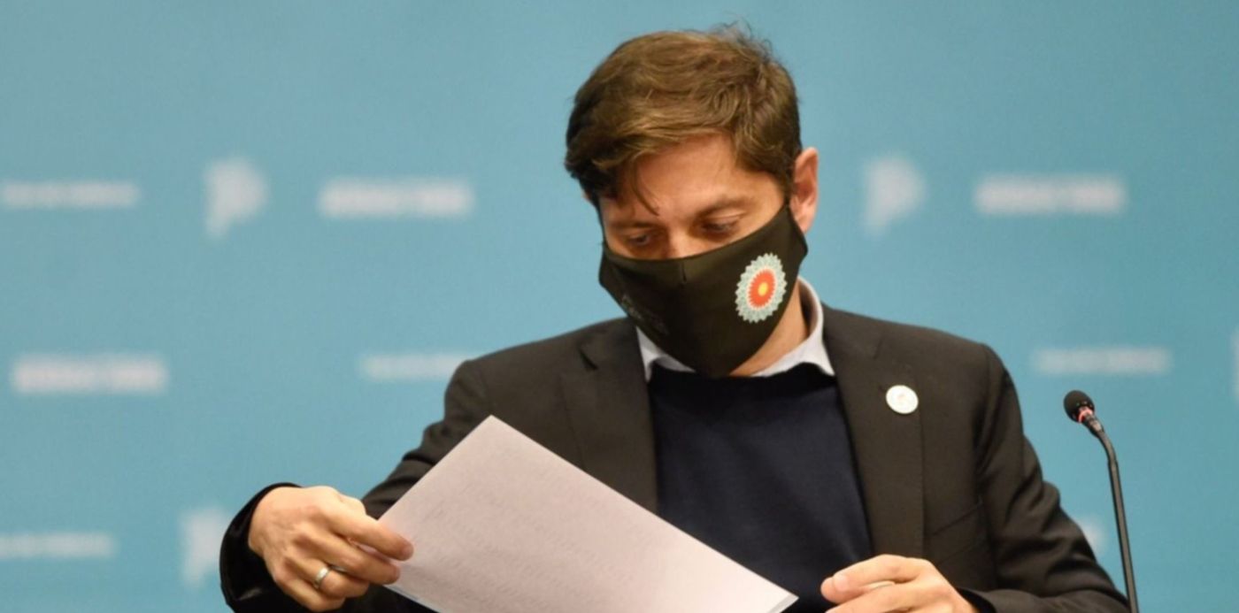 Conferencia sobre situación epidemiológica por coronavirus Kicillof Kreplak y Bianco - Axel Kicillof